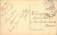 CPA Nimes Vue De La Porte D'Auguste