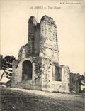 VINTAGE POSTCARD Nimes Magne Turn