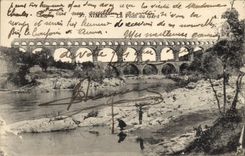 CPA Nimes Le Pont Du Gard