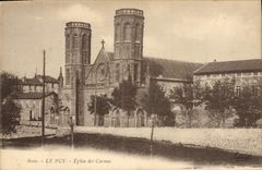 CPA Le Puy Eglise Des Carmes