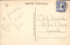 VINTAGE POSTCARD Chatel Geyon Sommet Of the Martyrdom Counts Of Orientation