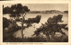 CPA Cote D'Emeraude Dinard La Vicomte Au Loin Dinard