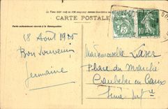 VINTAGE POSTCARD the Lake Chambon Seen from Of Tartaret