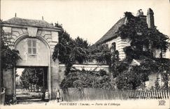 CPA Pontigny Porte De l'Abbaye