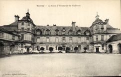 CPA Tanlay La Cour D'Honneur Du Chateau