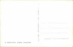 MODERN CARD Mortagne the Church Southern Gate