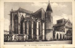 CPA Epinal L'Eglise St Maurice