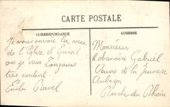 VINTAGE POSTCARD Epinal Church Maurice Saint