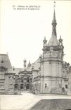 VINTAGE POSTCARD Castle Of Chantilly La Chapelle And the Levis Bridge