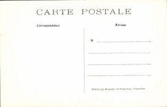 CPA Chantilly Musee Conde Le Chateau en 1781