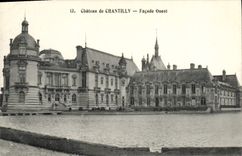 CPA Chateau De Chantilly Facade Ouest