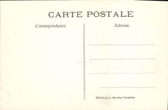 Castillo de la POSTAL de la VENDIMIA del ataque frontal norteño de Chantilly