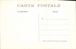 Castillo de la POSTAL de la VENDIMIA de las reglas de Chantilly del duque Of Bourbon Died en 1830