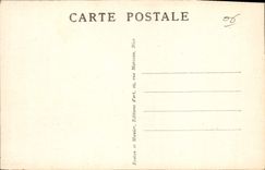 VINTAGE POSTCARD Fatty the Porch Of the Church