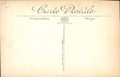 VINTAGE POSTCARD Wall Church Staircase