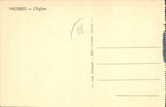 VINTAGE POSTCARD Wall the Church