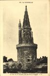 VINTAGE POSTCARD La Rochelle the Tower Of the Lantern Known as Of the Four Sergeants