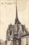 VINTAGE POSTCARD Dijon Apse Of the Benign Cathedral Saint