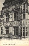 VINTAGE POSTCARD Dreux Town hall Details Of Architecture