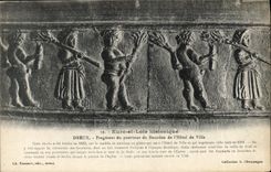 VINTAGE POSTCARD Dreux Fragment Of the Circumference Of the Bumblebee Of the Town hall