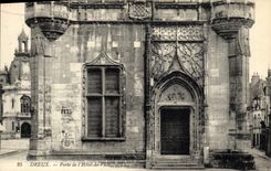 CPA Dreux Port De l'Hotel De Ville