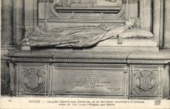 CPA Dreux Chapelle Saint Louis Tombeau De Lla duchesse douairiere d'Orleans