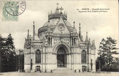 VINTAGE POSTCARD Dreux Vault Saint Louis Tomb