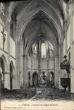 CPA Dreux Interieur De l'Eglise St Pierre