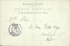 Castillo de la POSTAL de la VENDIMIA de Compiegne la sala de estar de las familias