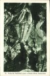 VINTAGE POSTCARD Well De Padirac Large Dome Stalactites