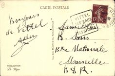 CPA Vittel Avenue Ambroise Bouloumie