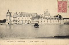 CPA Chateau De Chantilly La Facade Sud Ouest