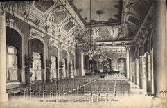 CPA Vichy Le Casino La Salle De Jeux