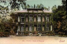 VINTAGE POSTCARD Vichy Country cottage Of the Emperor