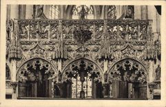 VINTAGE POSTCARD Troyes Jube Of the Madeleine