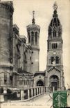 VINTAGE POSTCARD Lyon Notre Dame De Fourviere