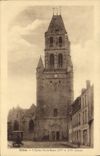 VINTAGE POSTCARD Orbec the Notre Dame Church