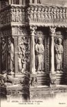 CPA Arles Cathedrale St Trophime Detail du portail