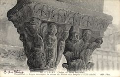 CPA Arles Cloitre De Saint Trophime Chapiteau Anges annoncant la venue du Messie aux bergers