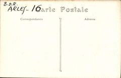 VINTAGE POSTCARD Arles Cloister Of Saint Trophime Capitals the resurrection of Lazare Saint