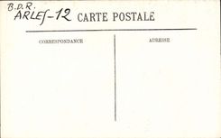 VINTAGE POSTCARD Arles Cloister Of Saint Trophime Detail of the gate