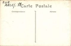 VINTAGE POSTCARD Arles Cloister Of Saint Trophime twin Posts