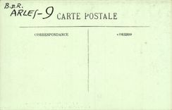 Claustro de Arles de la POSTAL de la VENDIMIA Saint de las decoraciones de la galería de Trophime del diablo de Roberto