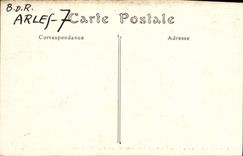 CPA Arles Cloitre Saint Trophine Galerie