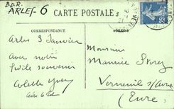 VINTAGE POSTCARD Arles Holy Cloister Trophine Together of the Galleries