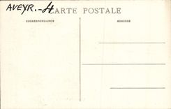 VINTAGE POSTCARD Conches Tympanum of the Gate Of the Church