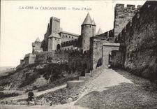 CPA Carcassonne Porte d'Aude