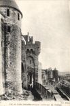 CPA Carcassonne Defense exterieure du chateau