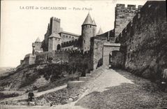 CPA Carcassonne Porte d'Aude