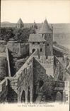 CPA Carcassonne Les Tours Visigoth et de l'Inquisition
